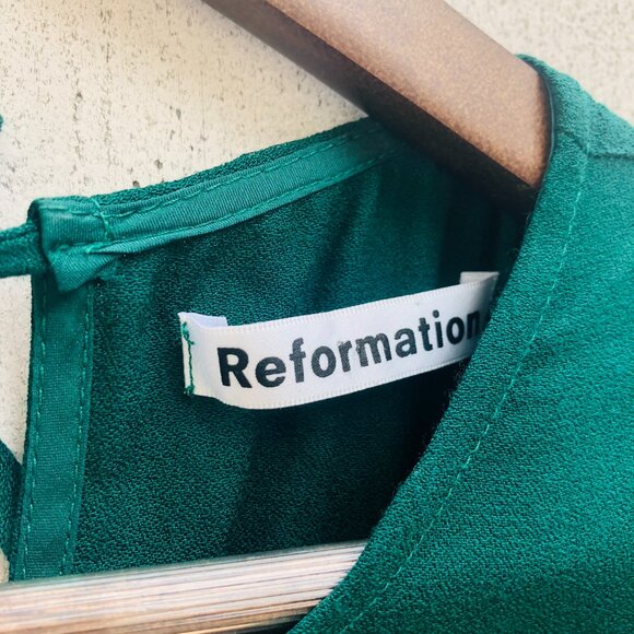 REFORMATION Mayer Jumpsuit (4) NWOT - Picture 4 of 12